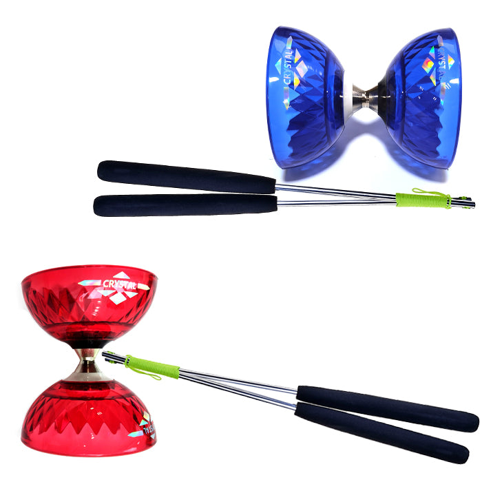Acrobat | Diabolo Acrobat Crystal Bearing Set | blau