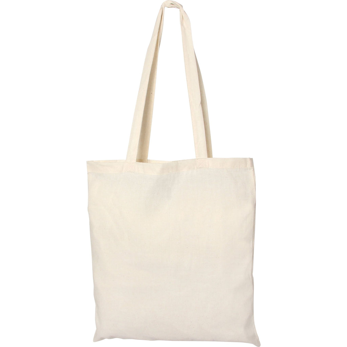 Baumwolltasche mit langen Griffen | Größe 38 x 42 x 0,2 cm