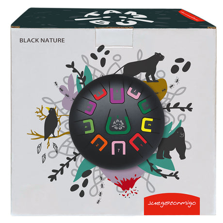 Tambú Zungentrommel 8" | 11 Töne | Black Nature (Matt Schwarz)