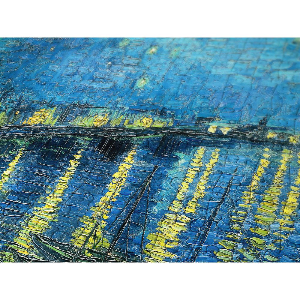 ENJOY Puzzle | 1000 Teile | Vincent Van Gogh: Sternennacht über der Rhone