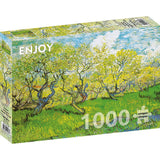 ENJOY Puzzle | 1000 Teile | Vincent Van Gogh: Blühender Obstgarten