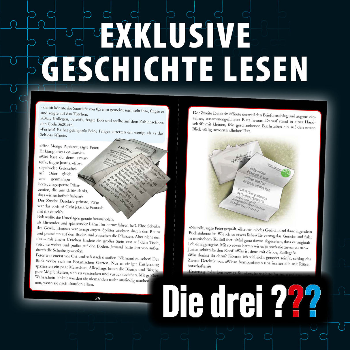 KOSMOS | Krimi-Puzzle: Die drei ??? - Die Blüte des Verderbens