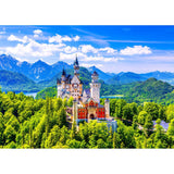 ENJOY Puzzle | 1000 Teile | Schloss Neuschwanstein im Sommer, Deutschland
