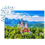ENJOY Puzzle | 1000 Teile | Schloss Neuschwanstein im Sommer, Deutschland