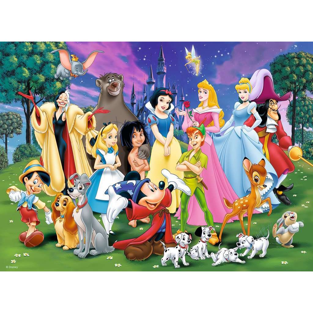 Ravensburger | Disney Lieblinge | Kinderpuzzle | 200 XXL Teile
