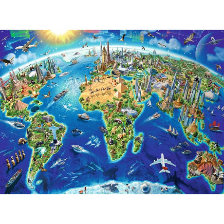 Ravensburger | Große, weite Welt | Kinderpuzzle | 200 XXL Teile