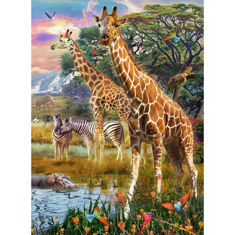 Ravensburger | Bunte Savanne | Kinderpuzzle | 150 XXL Teile