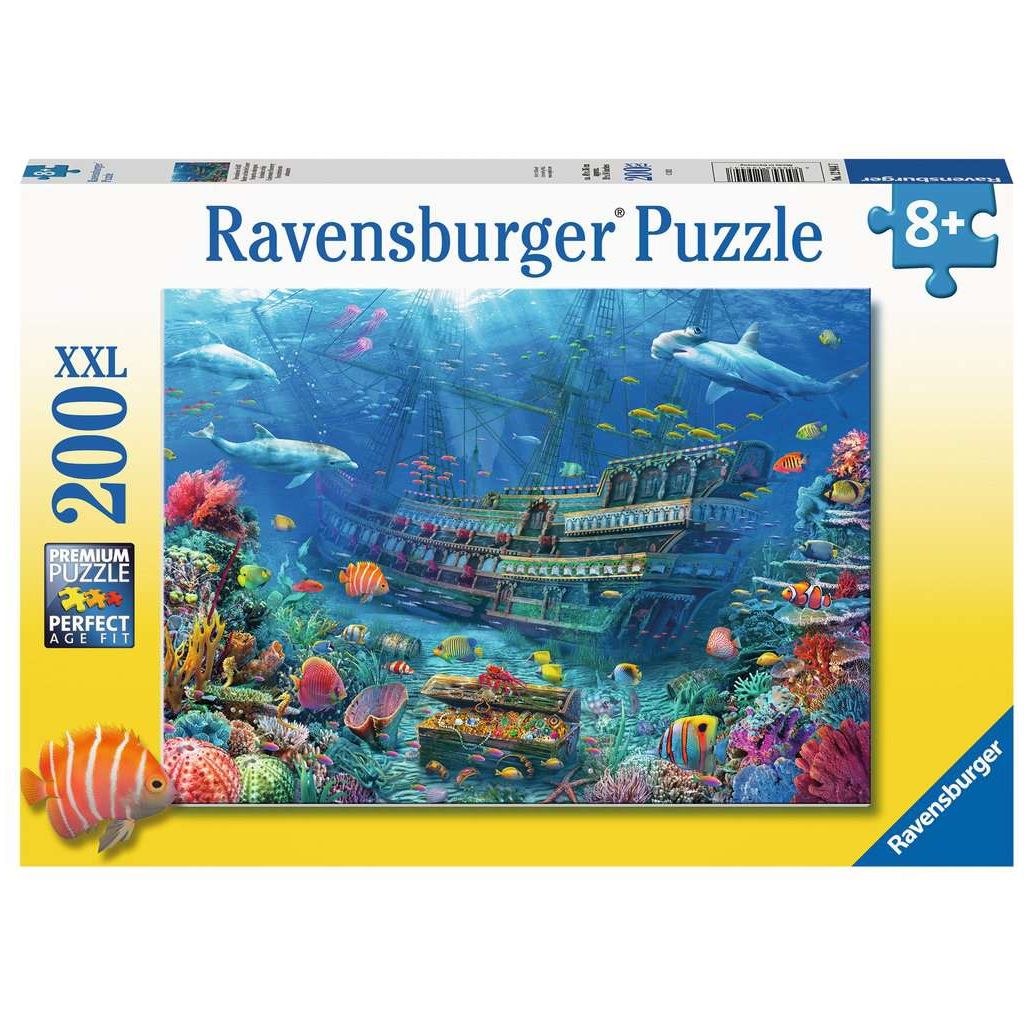 Ravensburger | Versunkenes Schiff | Kinderpuzzle | 200 XXL Teile