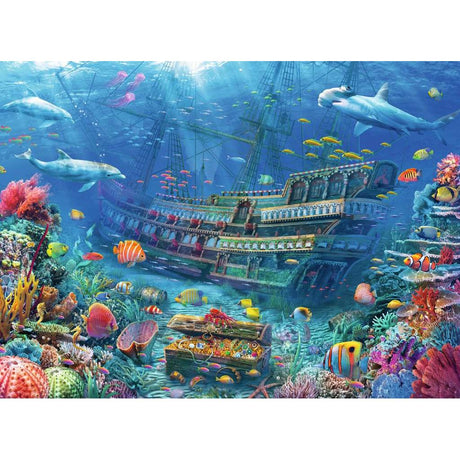 Ravensburger | Versunkenes Schiff | Kinderpuzzle | 200 XXL Teile