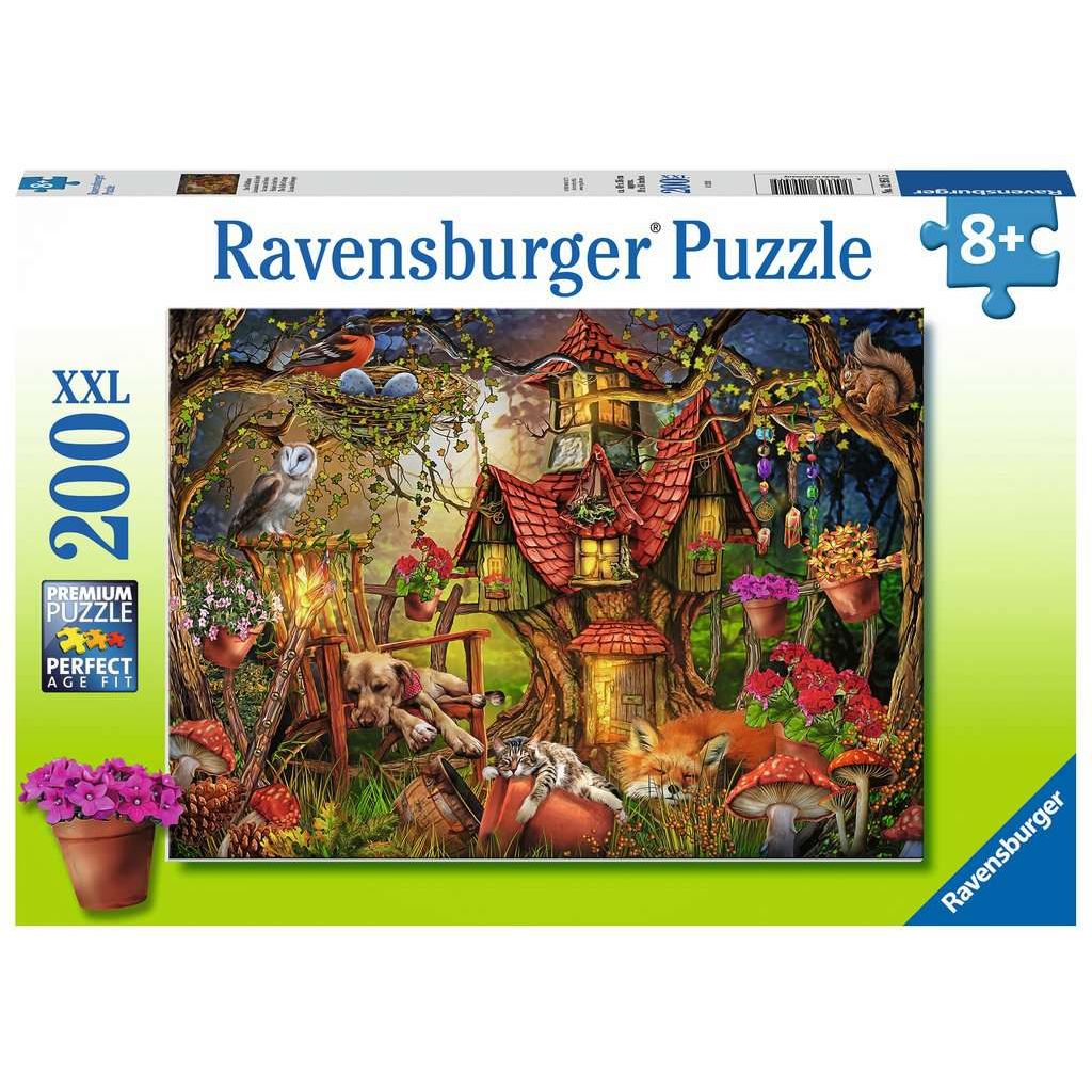 Ravensburger | Das Waldhaus | Kinderpuzzle | 200 XXL Teile