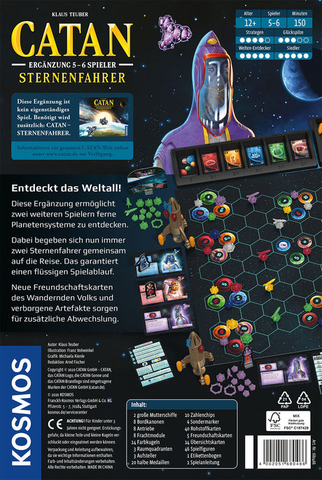 KOSMOS | Catan Sternenfahrer - Ergänzung 5-6