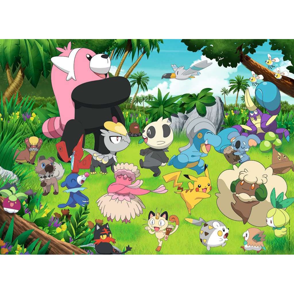 Ravensburger | Wilde Pokémon | Kinderpuzzle | 300 XXL Teile