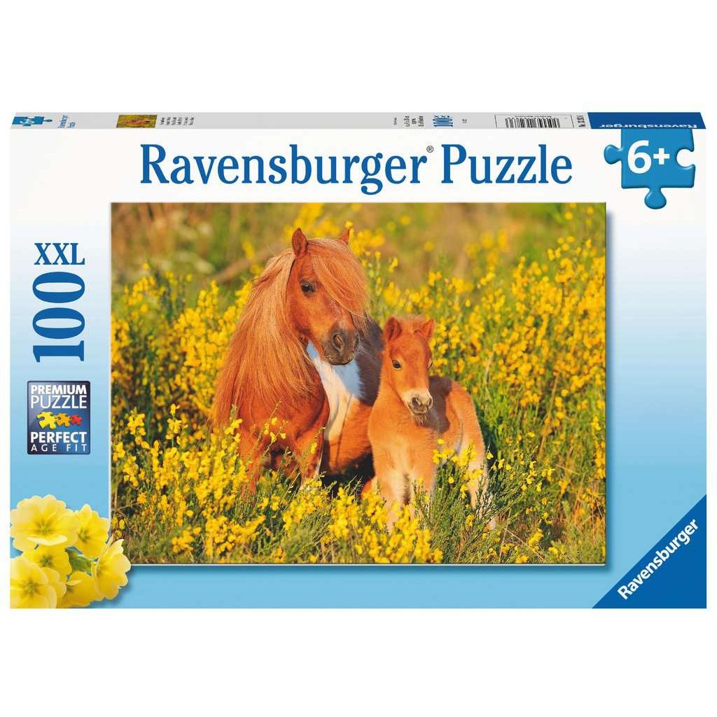 Ravensburger | Shetlandponys | Kinderpuzzle | 100 XXL Teile