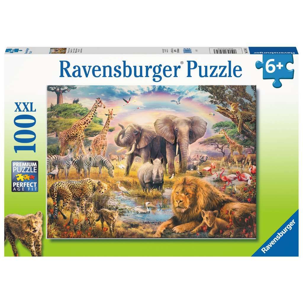 Ravensburger | Afrikanische Savanne | Kinderpuzzle | 100 XXL Teile