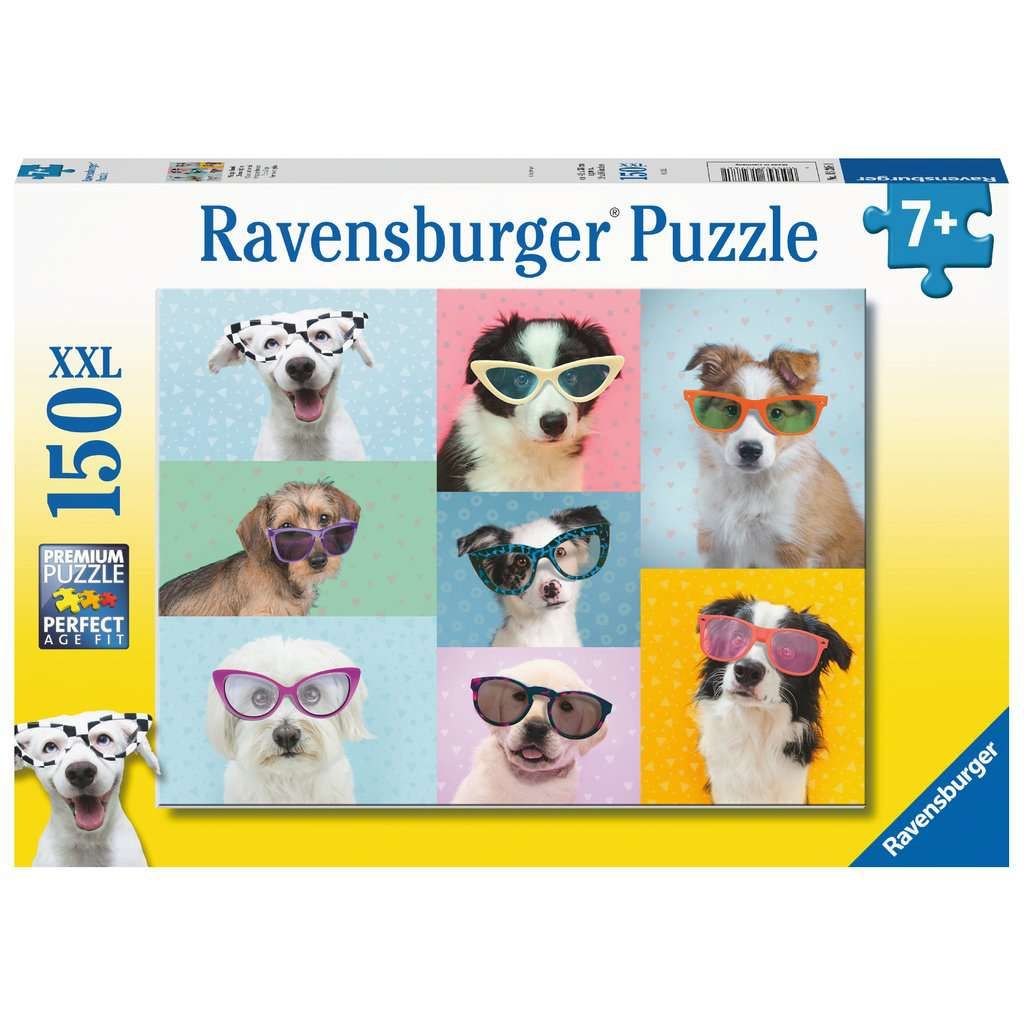 Ravensburger | Witzige Hunde | Kinderpuzzle | 150 XXL Teile