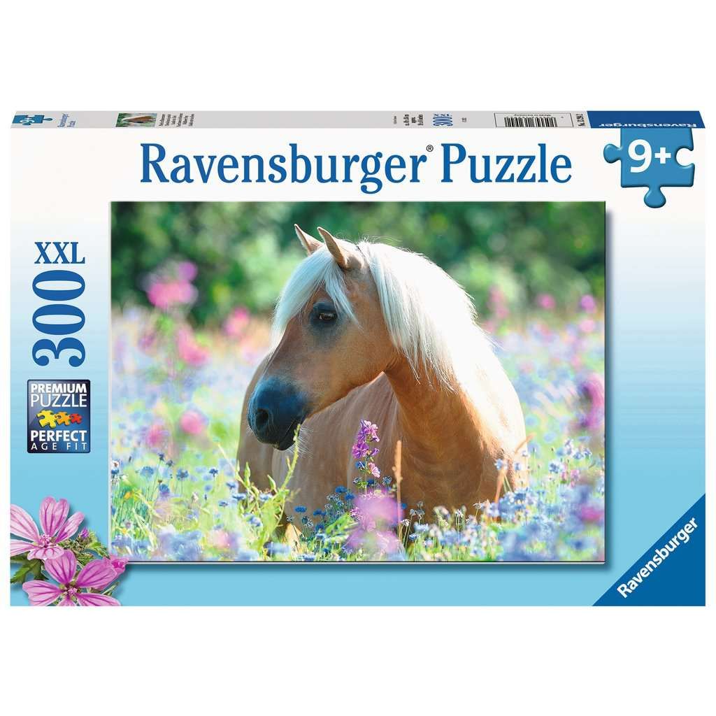 Ravensburger | Pferd im Blumenmeer | Kinderpuzzle | 300 XXL Teile