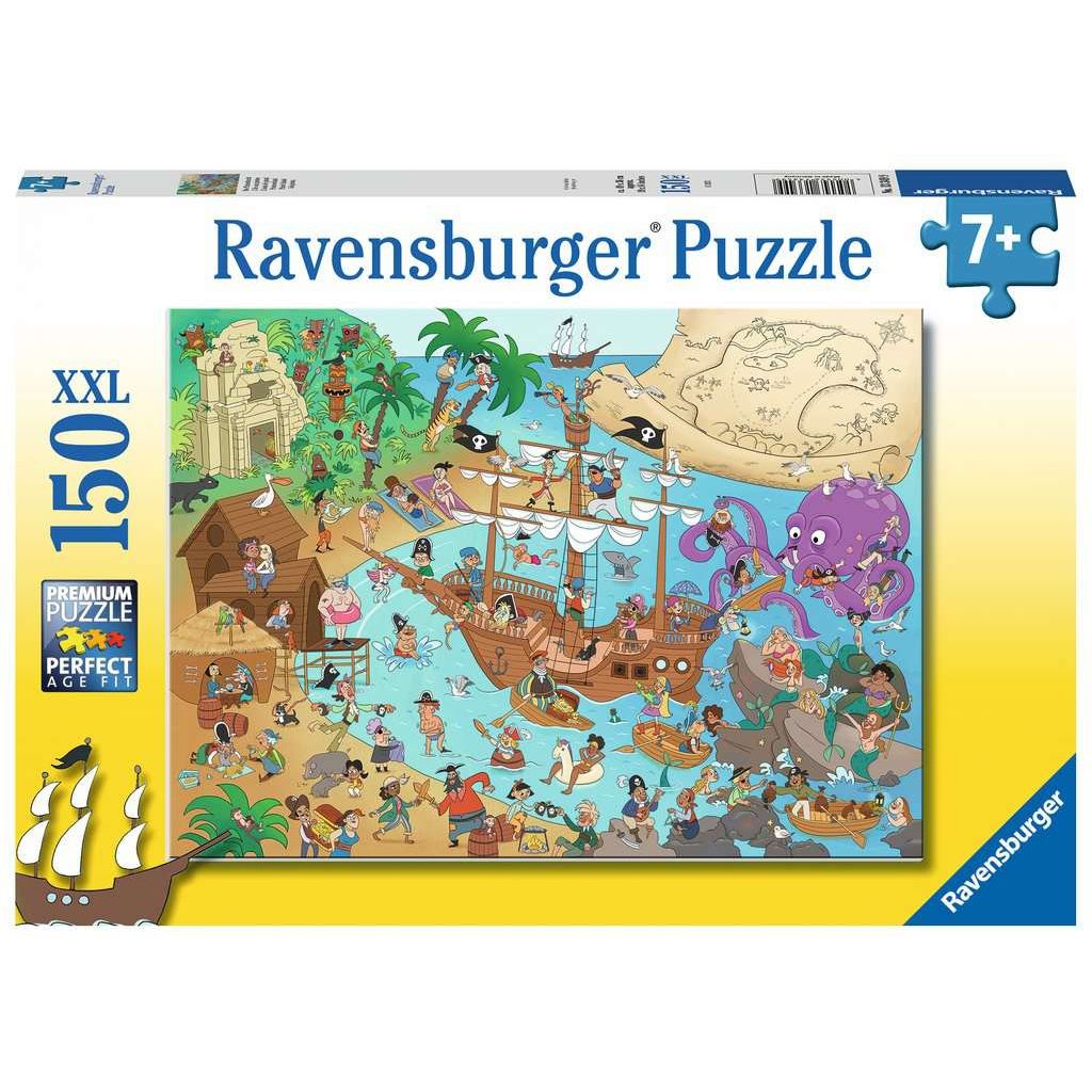 Ravensburger | Die Piratenbucht | Kinderpuzzle | 150 XXL Teile