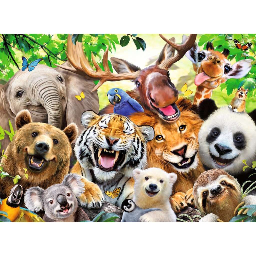 Ravensburger | Bitte lächeln! | Kinderpuzzle | 300 XXL Teile
