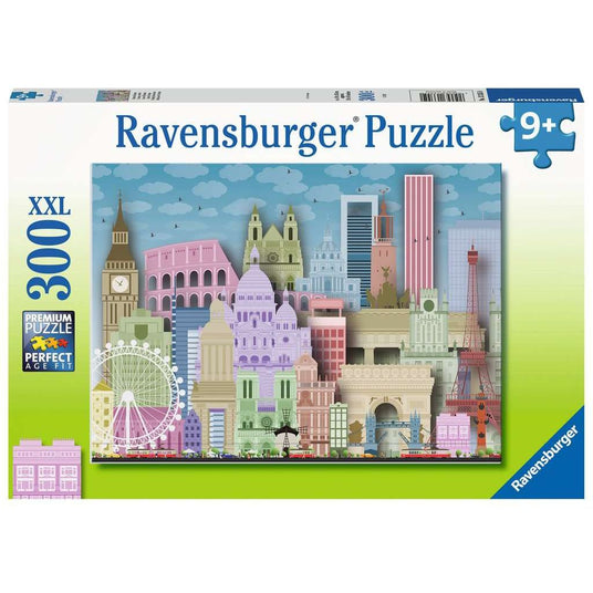 Ravensburger | Buntes Europa | Kinderpuzzle | 300 XXL Teile