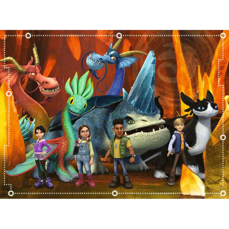 Ravensburger | Dragons: Die 9 Welten | Kinderpuzzle | 100 XXL Teile
