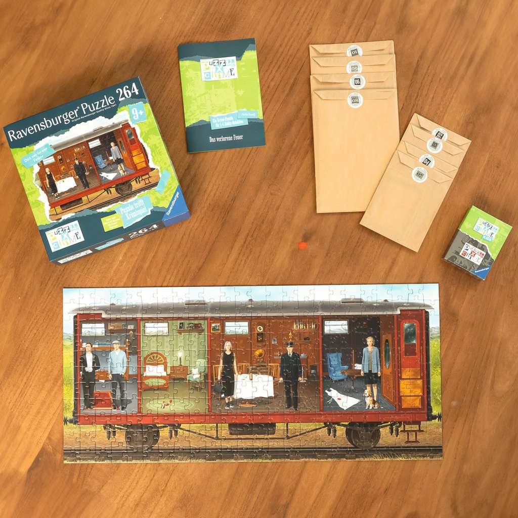 Ravensburger | Puzzle X Crime: Das verlorene Feuer | Kinderpuzzle | 264 Teile