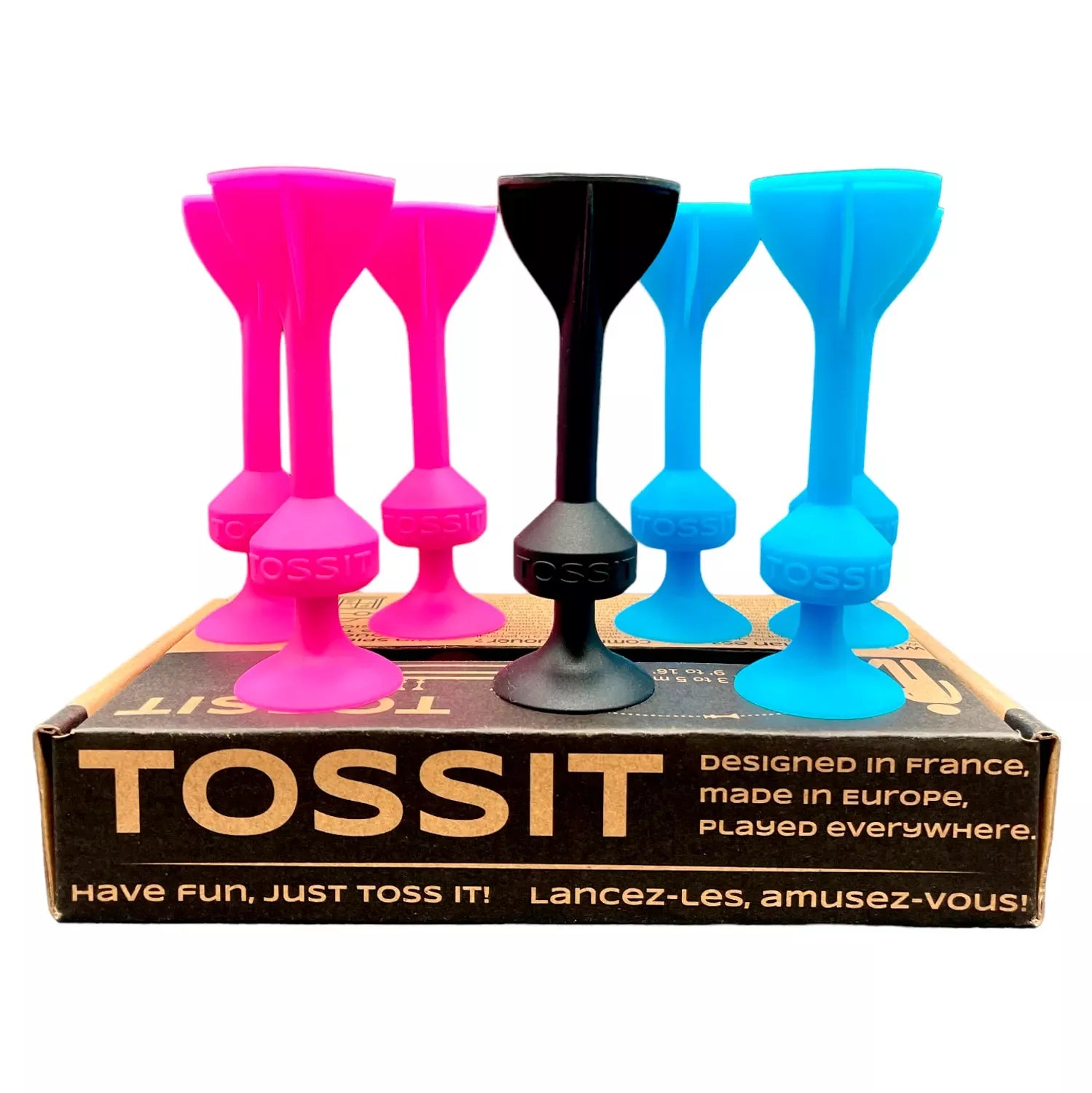 TOSSIT | Original Starter Pack | pink - hellblau