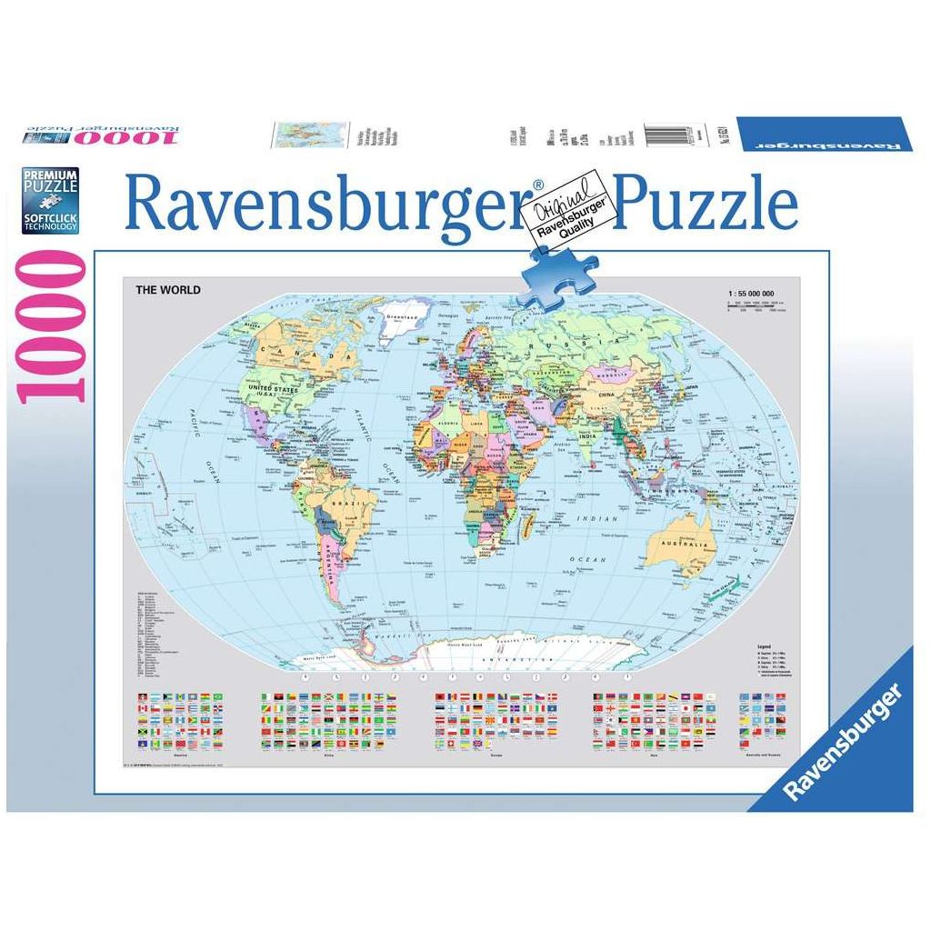 Ravensburger | Politische Weltkarte