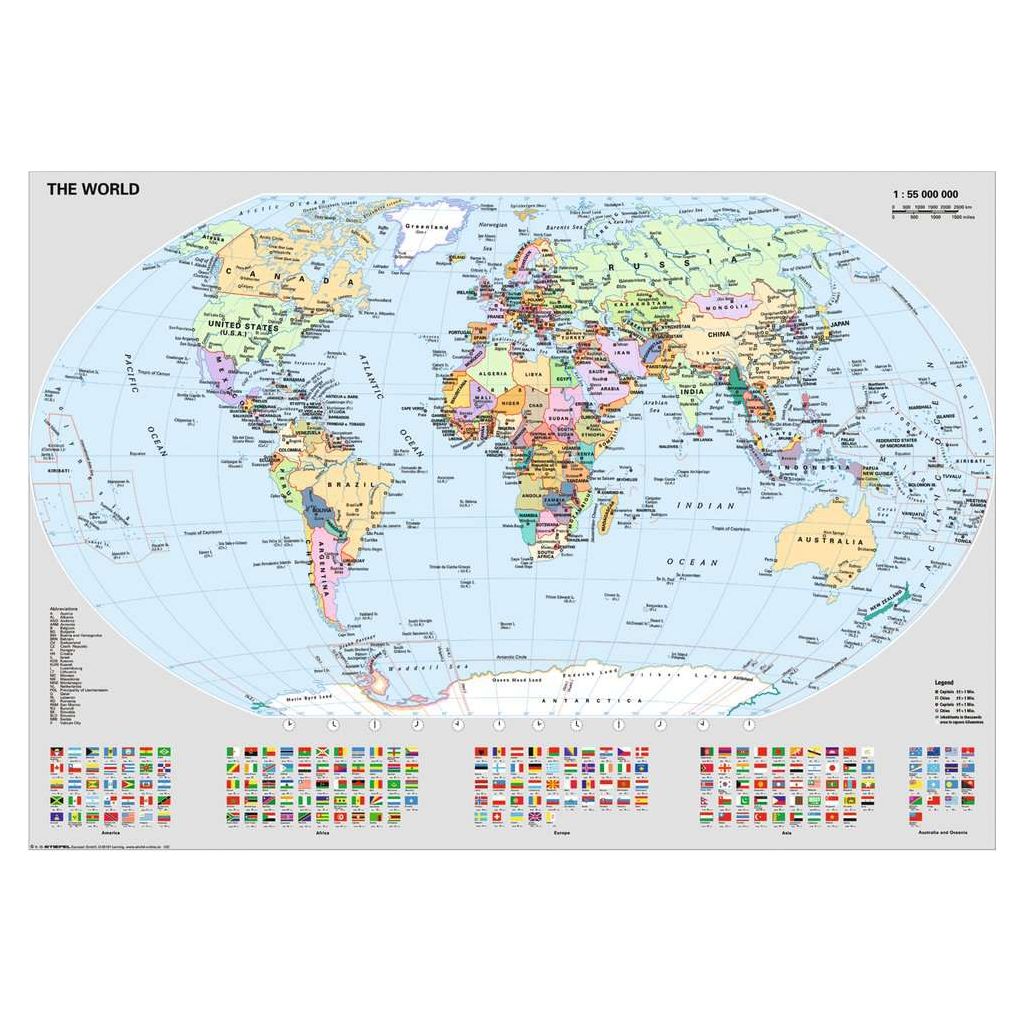 Ravensburger | Politische Weltkarte