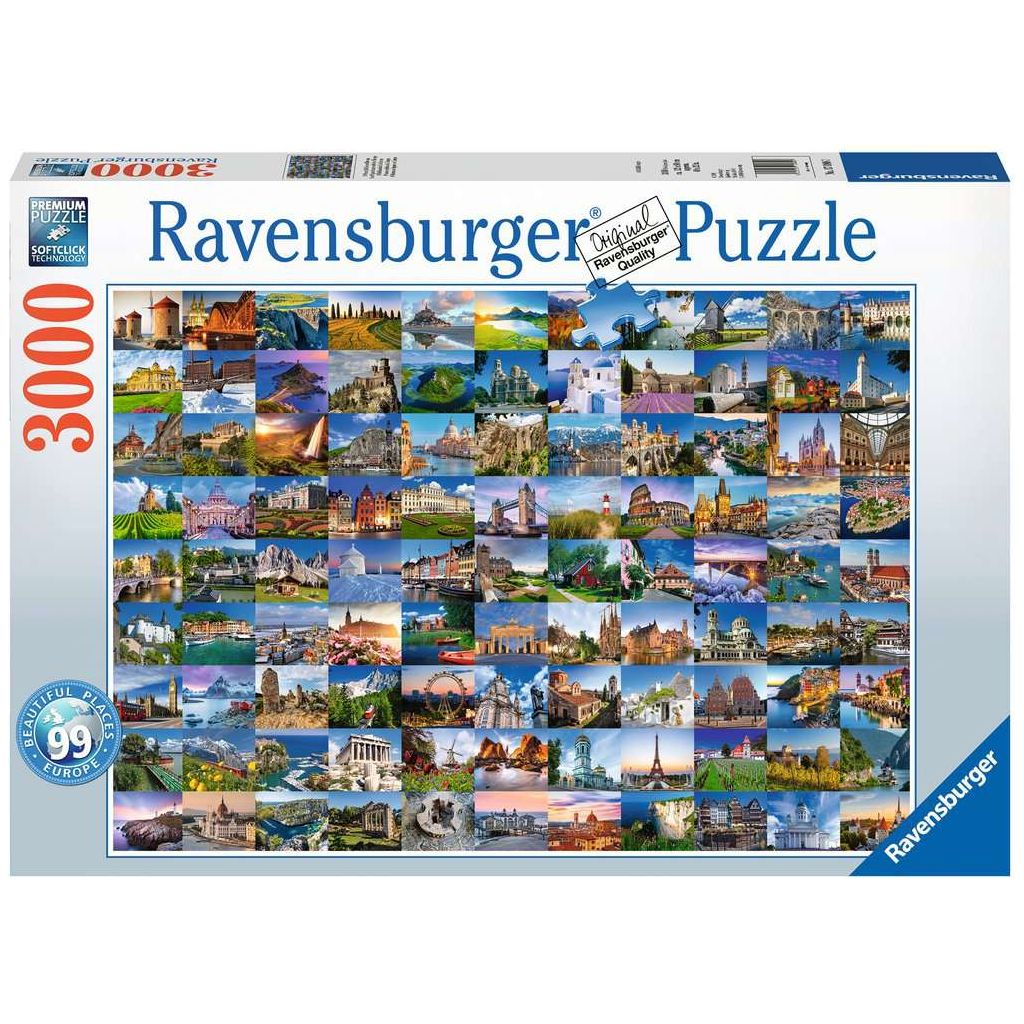 Ravensburger | 99 Beautiful Places in Europe