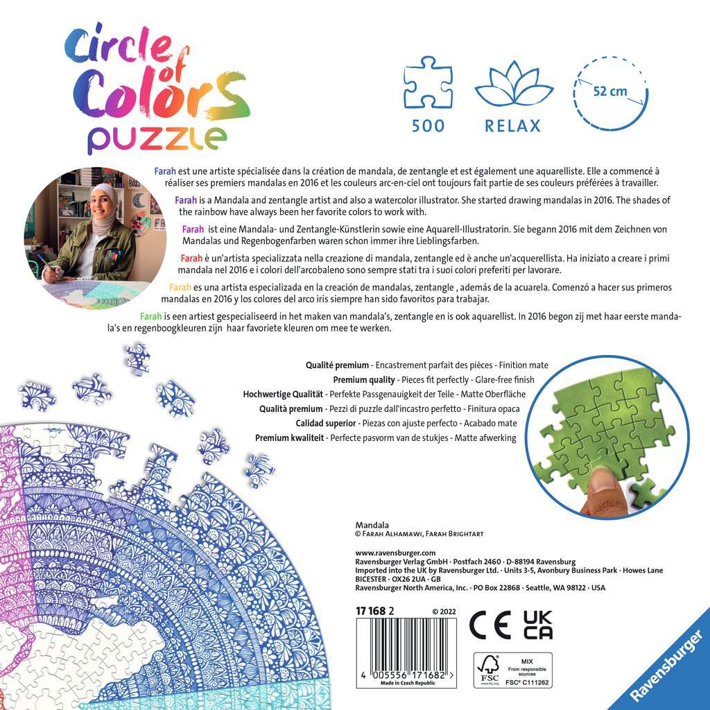 Ravensburger | Circle of Colors - Mandala