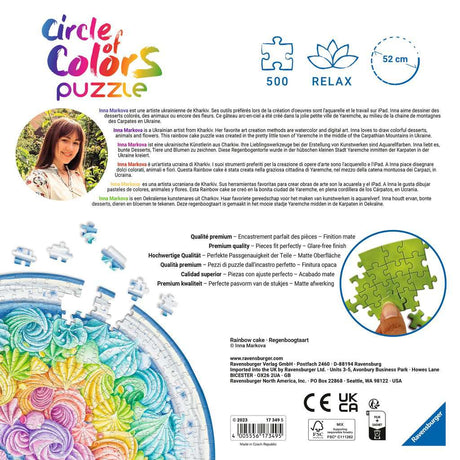 Ravensburger | Circle of Colors Rainbow Cake