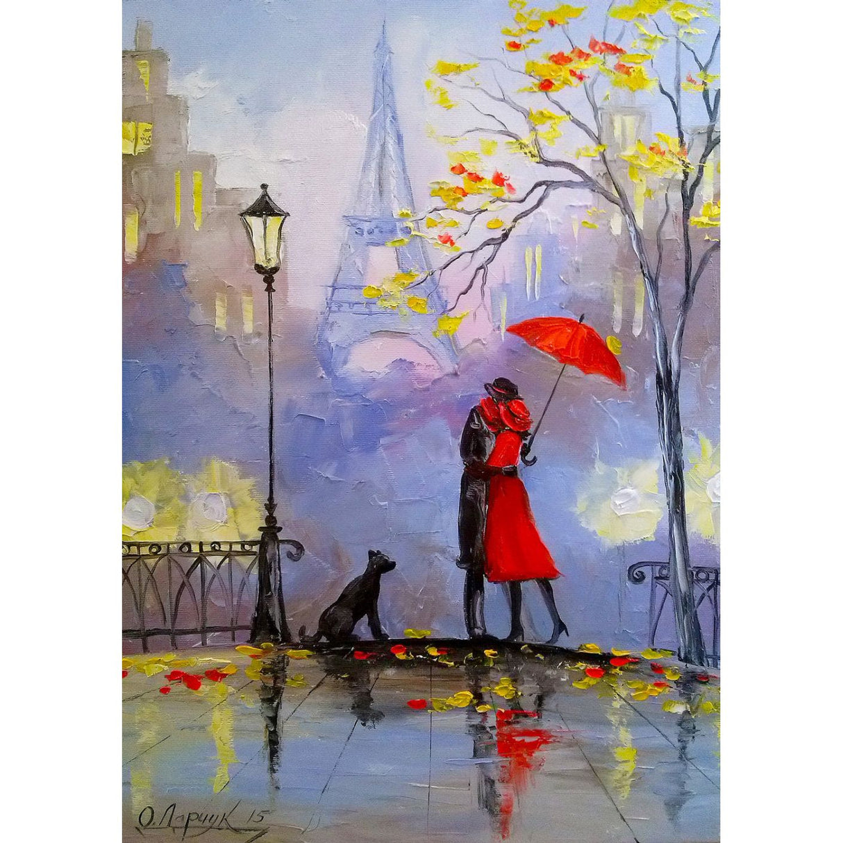 ENJOY Puzzle | 1000 Teile | Regentag in Paris