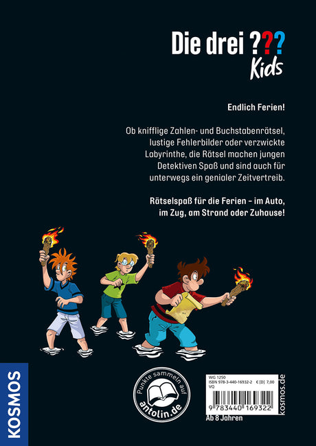 KOSMOS | Die drei ??? Kids Ferienrätselbuch