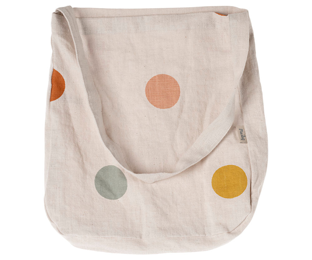 Maileg | Tragetasche, Multi Dots - Ein Riemen