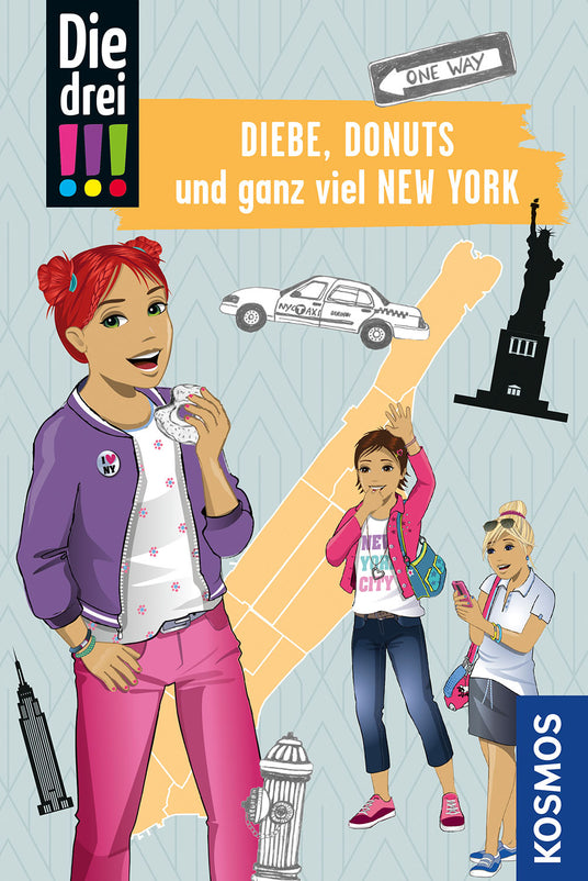 KOSMOS | Die drei !!! Reisekrimi Diebe Donuts New York