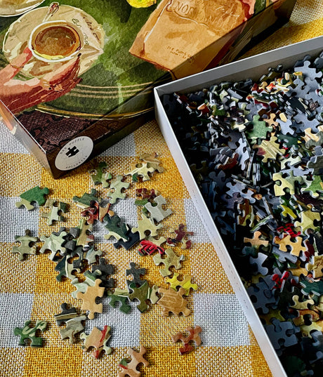 Das Puzzle Kollektiv - "coffee and croissants" | Puzzle | 500 Teile