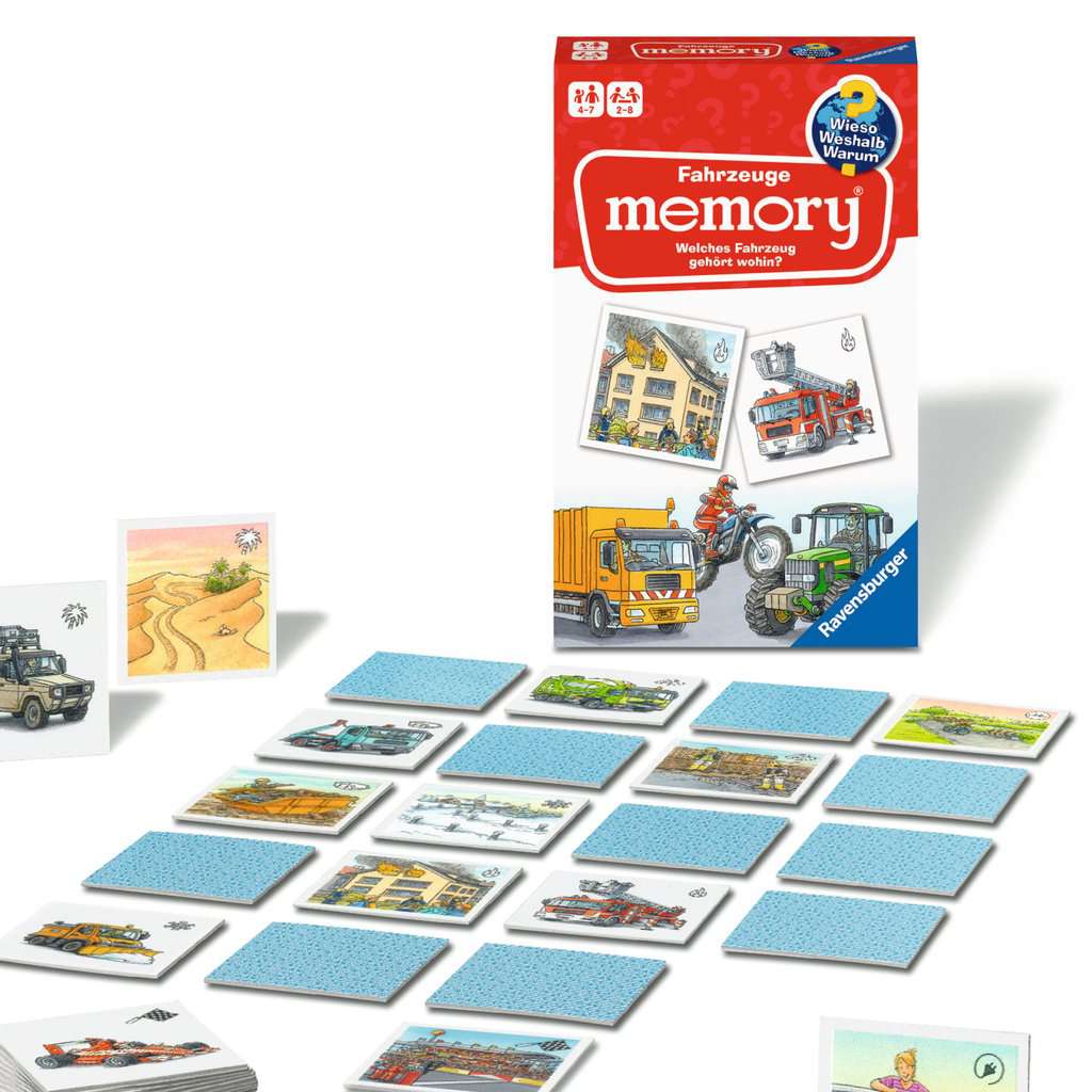Ravensburger | Wieso? Weshalb? Warum? Fahrzeuge memory®
