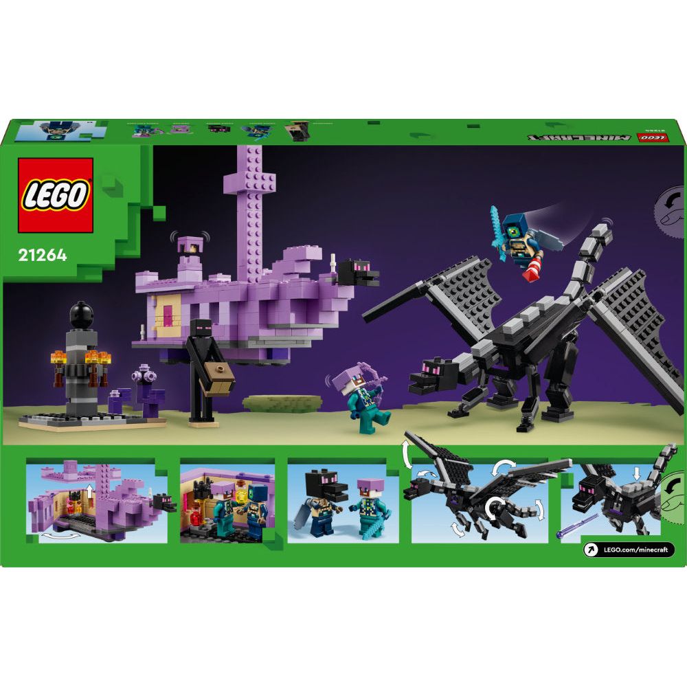 LEGO® | 21264 | Der Enderdrache und das Endschiff