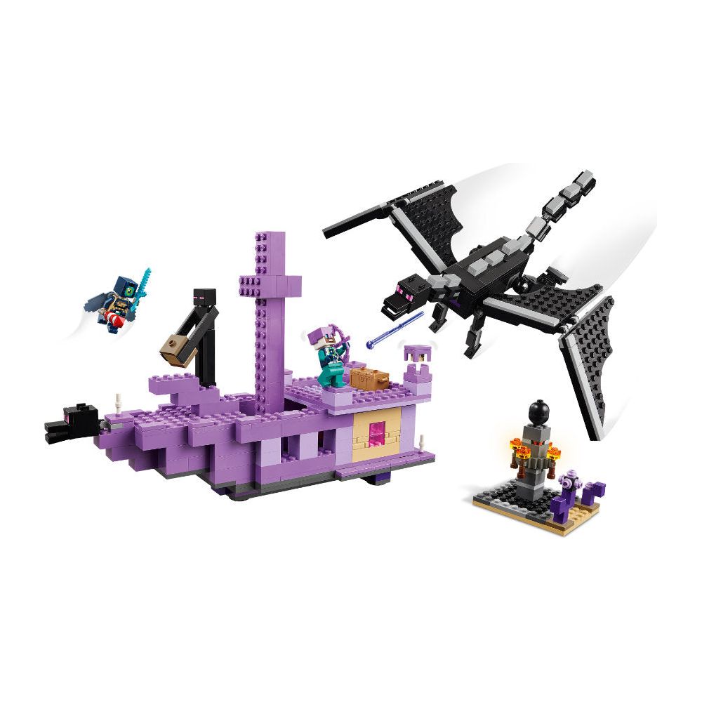 LEGO® | 21264 | Der Enderdrache und das Endschiff