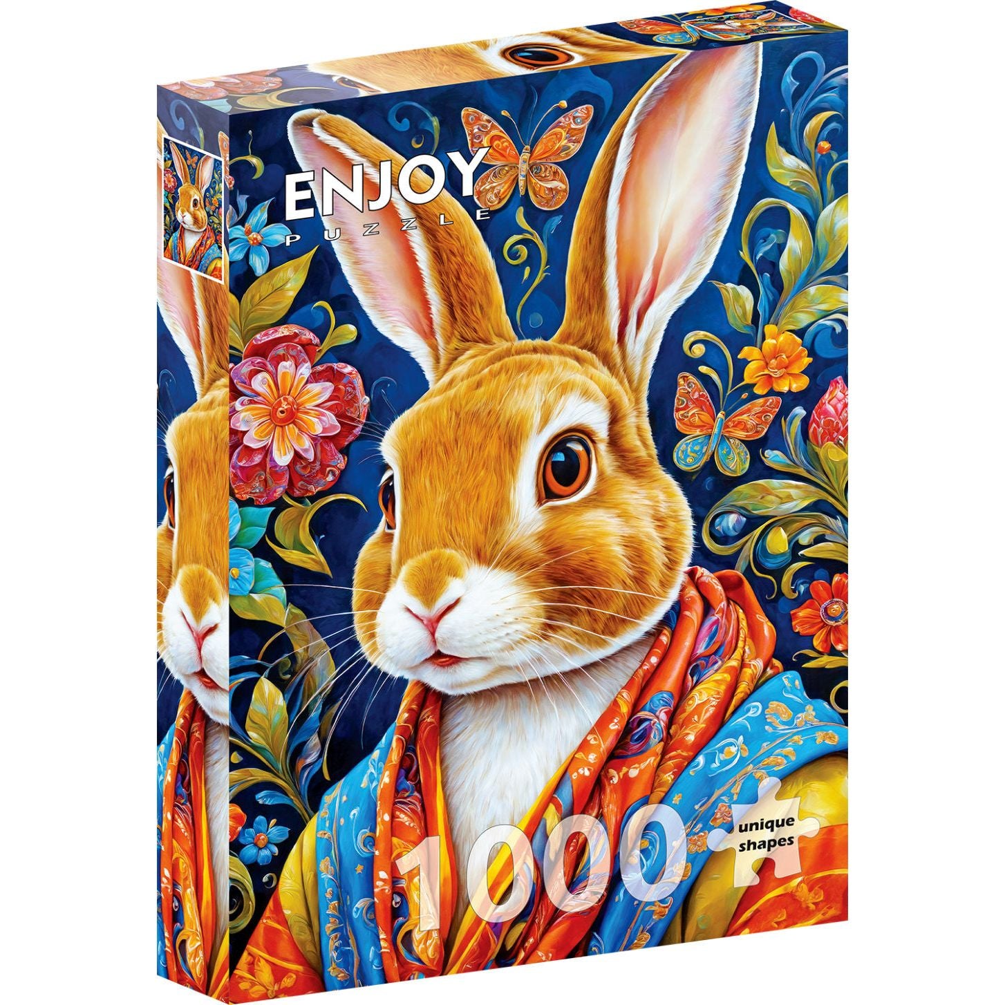 ENJOY Puzzle | 1000 Teile | Cooles Kaninchen