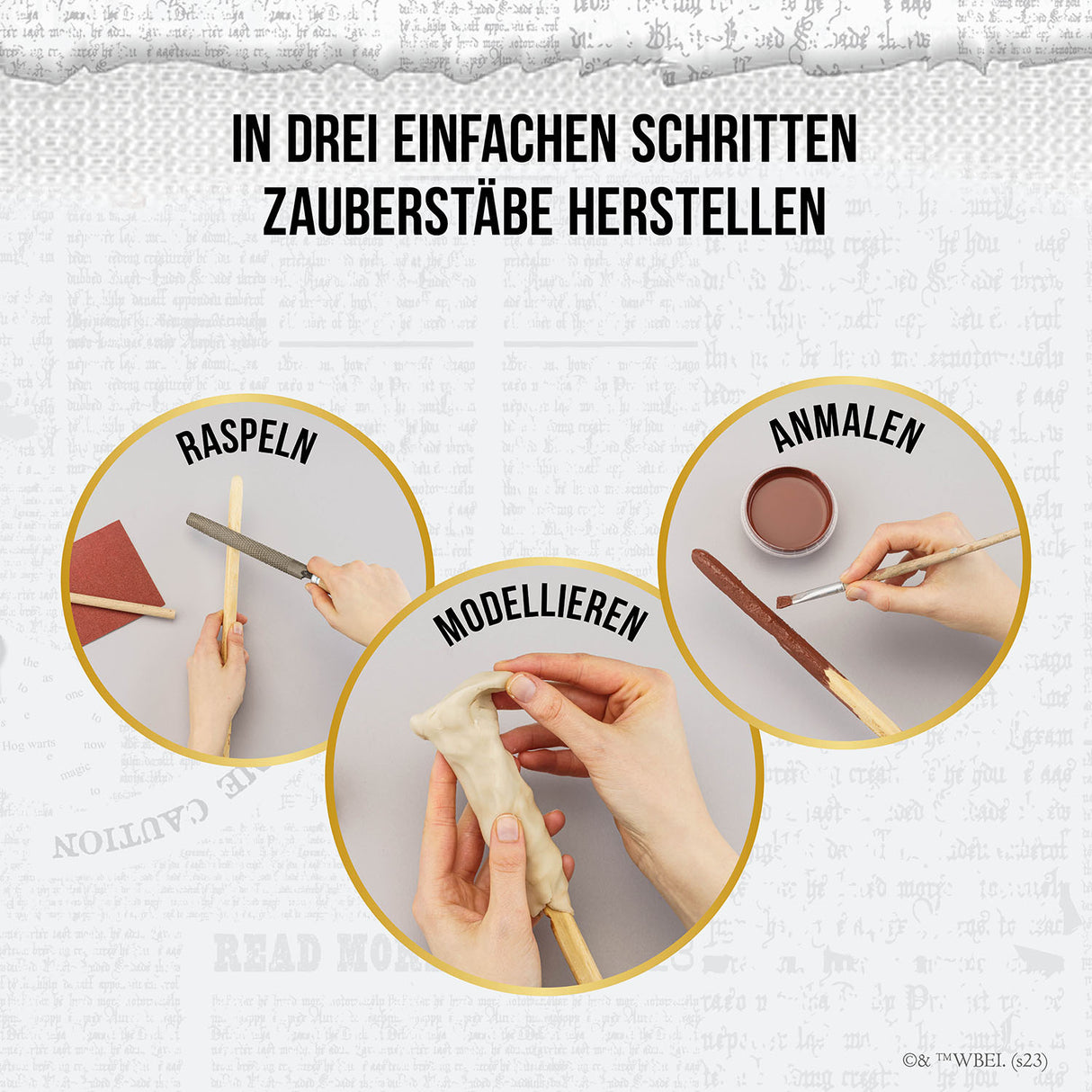 KOSMOS | Harry Potter - Zauberstäbe