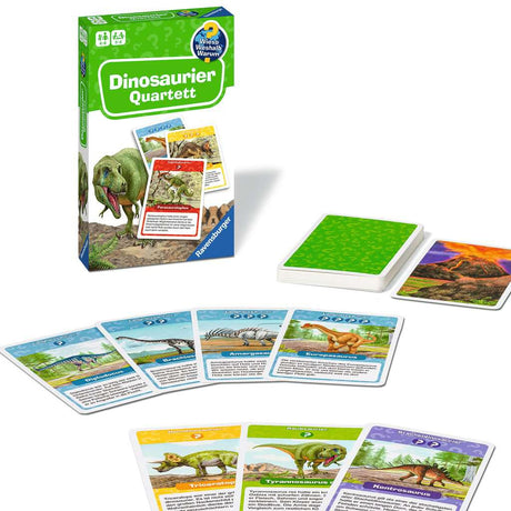 Ravensburger | Wieso? Weshalb? Warum? Dinosaurier Quartett