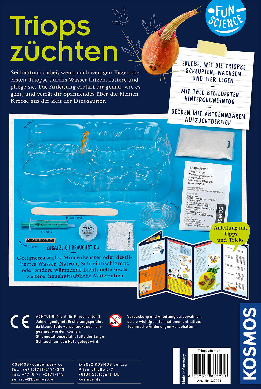 KOSMOS | Fun Science Triops züchten