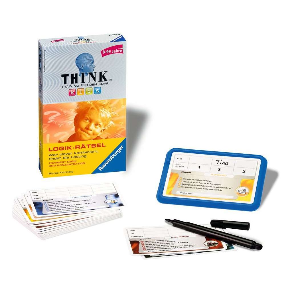 Ravensburger | THINK® Kids Logik-Rätsel