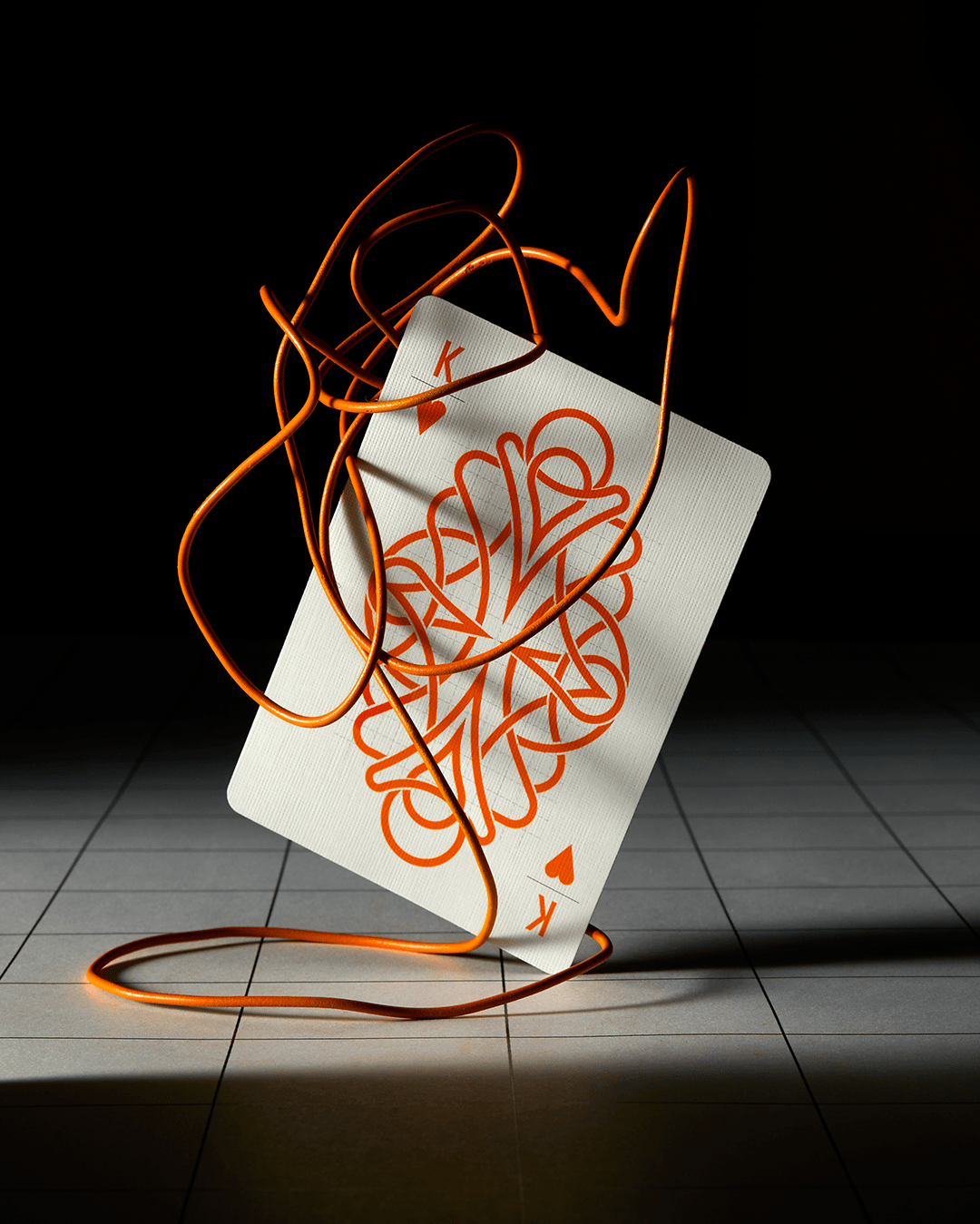 Art of Play | Spielkarten | Craighill: Orange (weiße Box)