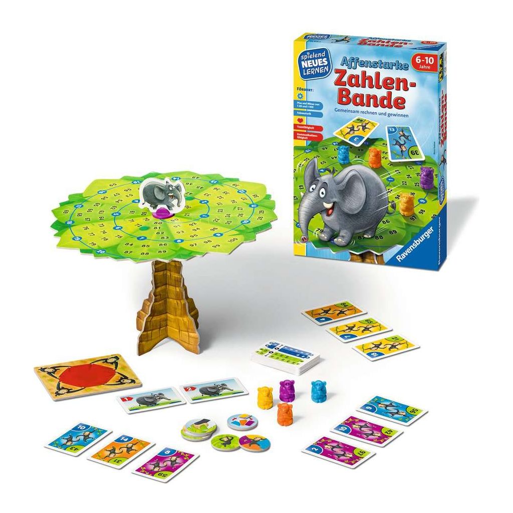 Ravensburger | Affenstarke Zahlen-Bande