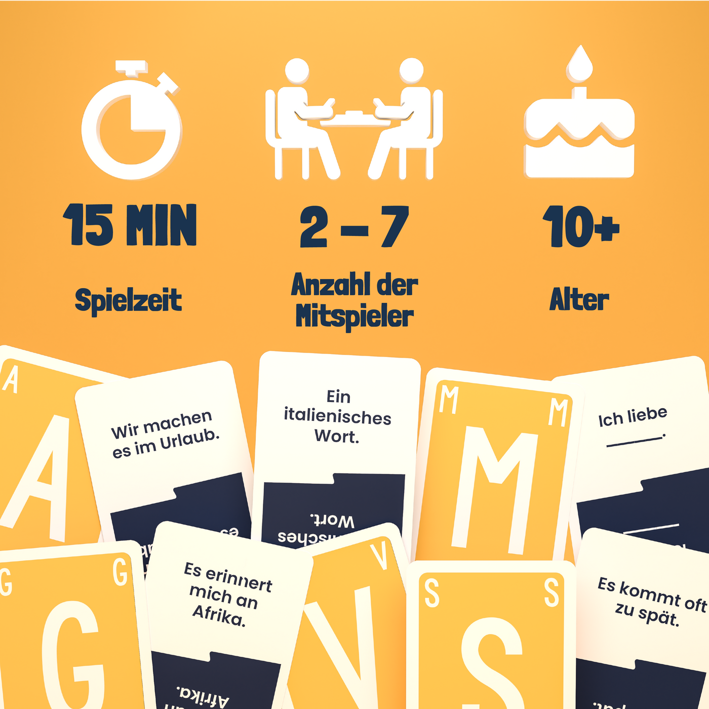 QuickStop | Partyspiel | Das Buchstaben-Duell