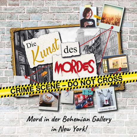 KOSMOS | Murder Mystery Puzzle - Die Kunst des Mordes