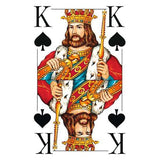 F.X. Schmid | Klassisches Skatspiel, Französisches Bild mit großen Eckzeichen, 32 Karten in Klarsicht-Box