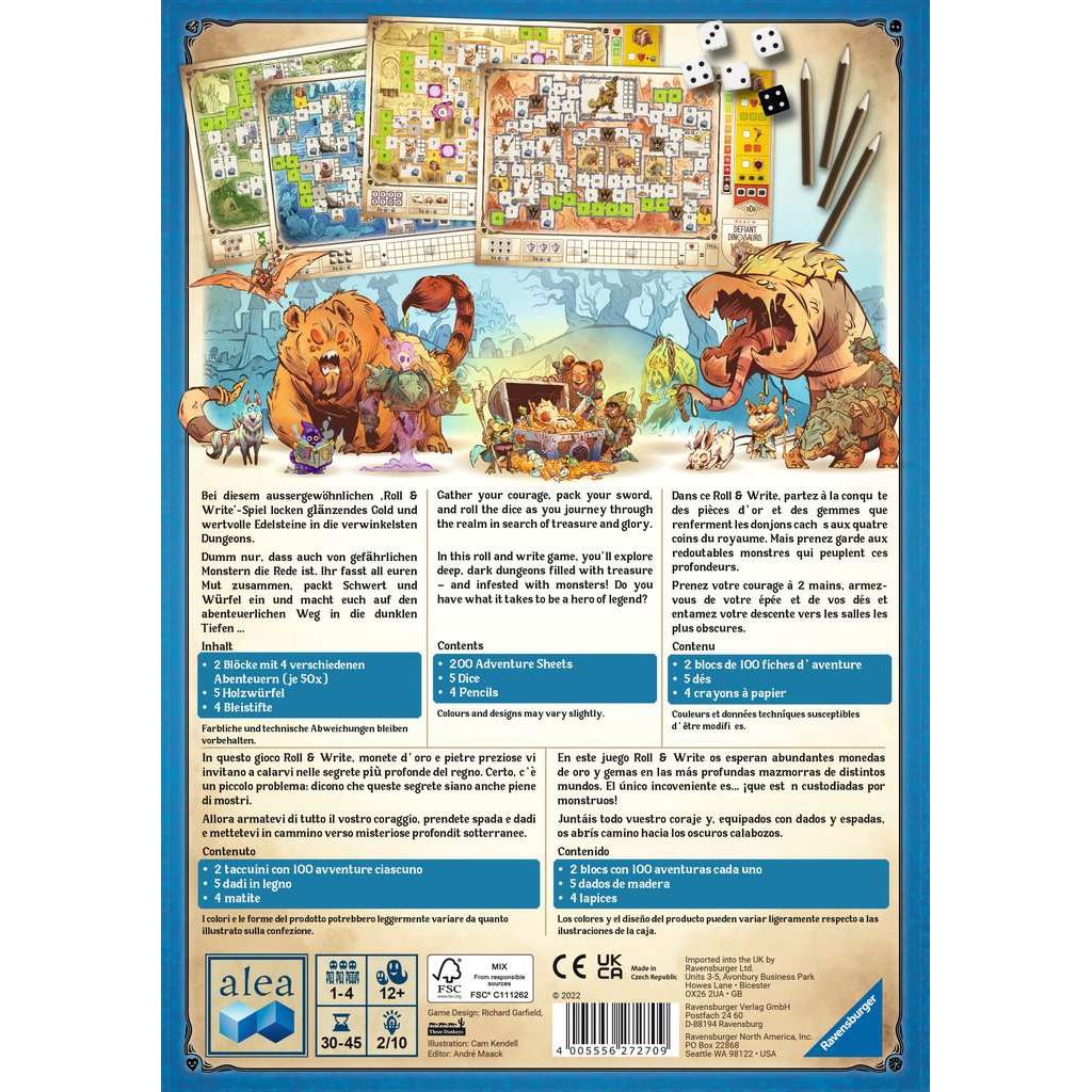 Ravensburger | Dungeons, Dice and Danger